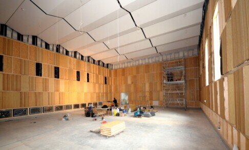 Výstavba zkušebny pro orchestr